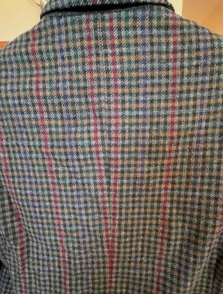 Blazer de cuadros hombre