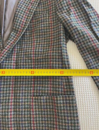Blazer de cuadros hombre