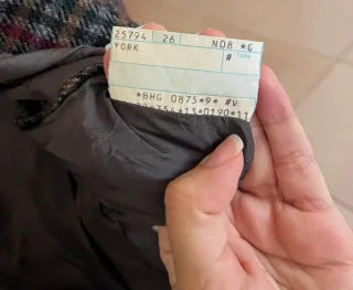 Blazer de cuadros hombre