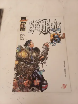 7 número del cómic Steampunk + 2 Scion