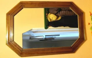 Mueble lavabo baño, armario vitrina y espejo circu