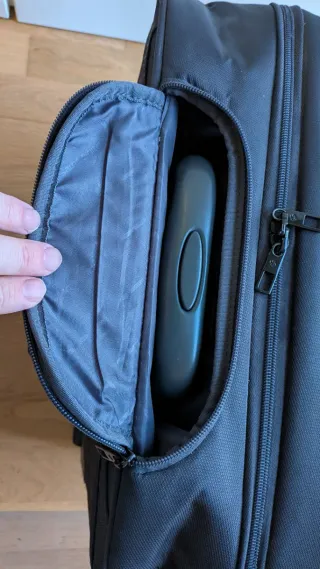 Maletín Samsonite Vectura con ruedas gris