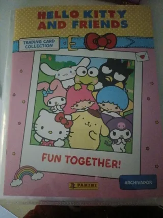 Álbum Cartas Hello Kitty y Amigos Panini