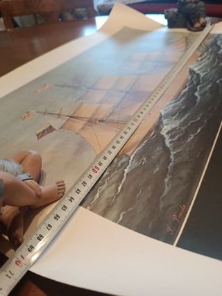 2 Láminas Navales Náuticas Numeradas