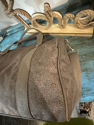 Bolso Borbonese Beige/Marrón