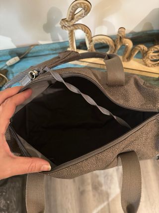 Bolso Borbonese Beige/Marrón