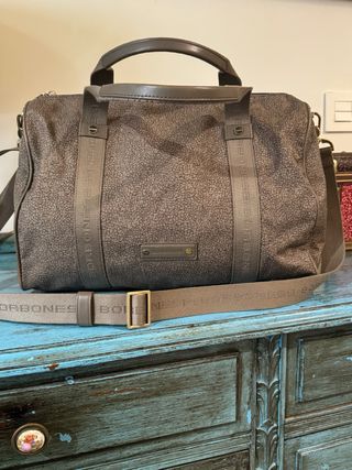 Bolso Borbonese Beige/Marrón