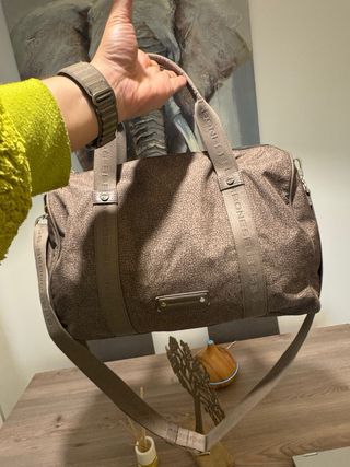Bolso Borbonese Beige/Marrón