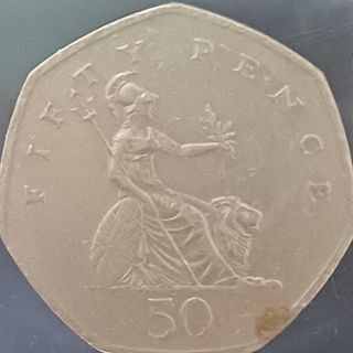 3 Monedas 50 Peniques 1997