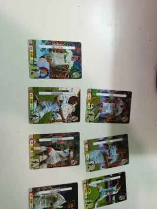 Cromos Real Madrid Higuaín, Özil, Varane, Di María