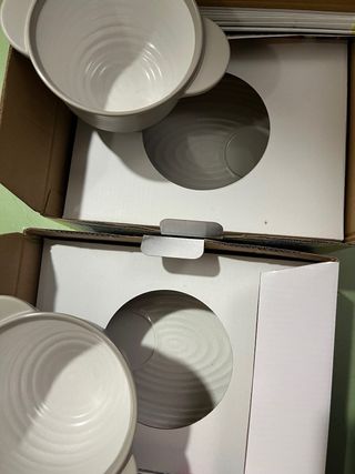 2 Ciotole di Zuppa Savana con Piatto