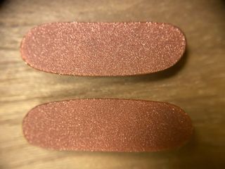 Par Cabujones Aventurina Dorado