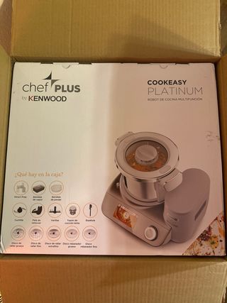Robot Cocina Kenwood Chef Plus Cookeasy platinum