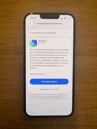 iPhone 14 Azul en garantía