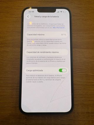 iPhone 14 Azul en garantía