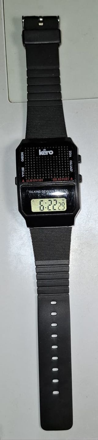 Reloj Parlante Digital Kero Negro