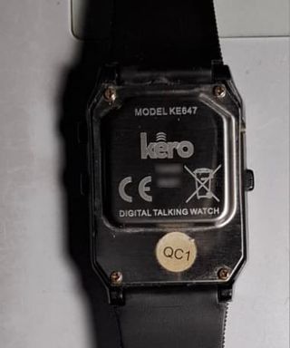 Reloj Parlante Digital Kero Negro