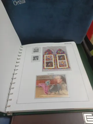 Hoja Sellos España 2001