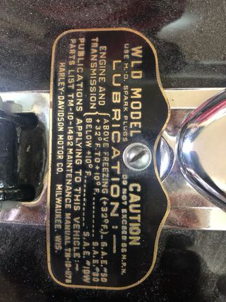 Harley Davidson WLA 1940
