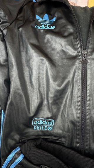 Chándal Adidas Vintage Negro/Azul