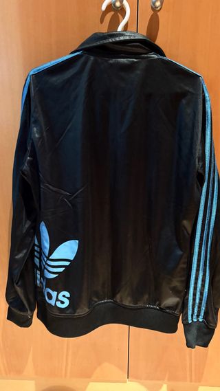 Chándal Adidas Vintage Negro/Azul