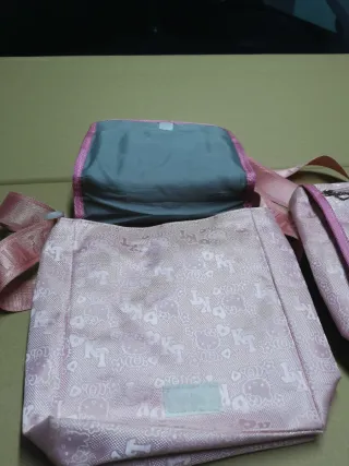 Carteras Niña Hello Kitty Nuevas 25x25