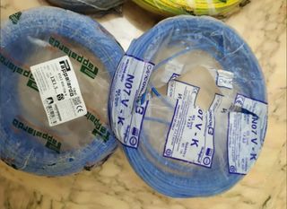 Lotto cavi elettrici nuovi