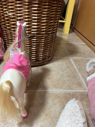 Lote de Muñecas Barbie y Amigas+ caballo