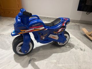 Moto infantil azul