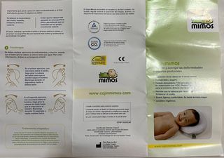 Cojín Mimos para prevención plagiocefalia