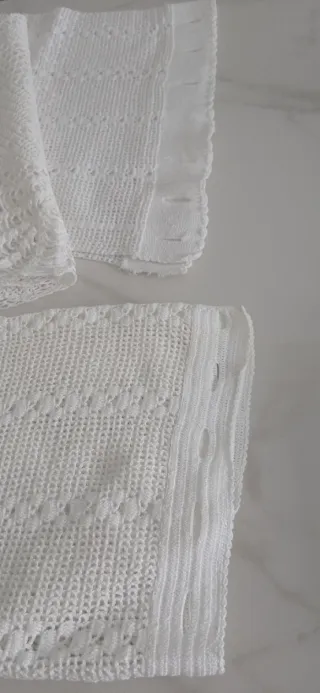 Colchas de hilo hecha a mano Son 2 Colchas de 90.