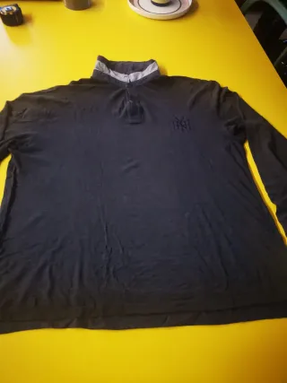 Polo Boss Negro Talla 5XL