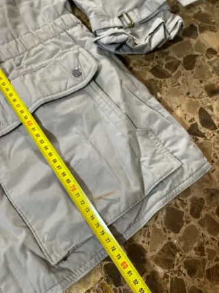 Chaqueta retro grey sweetwear acolchada