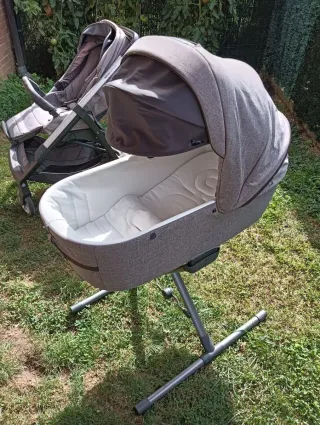 Trío Inglesina: silla, capazo y grupo 0 con isofix