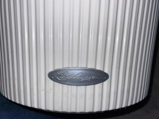 Maceta autorriego Lechuza Cilindro Color blanca 32