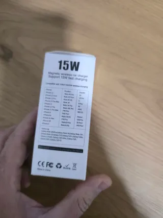 Cargador Inalámbrico Magnético 15W