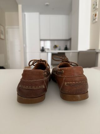 Zapatos náuticos Snipe marrones