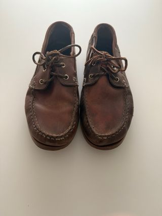 Zapatos náuticos Snipe marrones