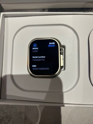 Apple Watch Ultra Gris/Plata