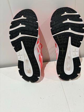 Zapatillas Asics Mujer Talla 40 Rosa/Blanco