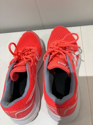 Zapatillas Asics Mujer Talla 40 Rosa/Blanco