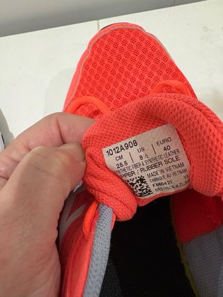 Zapatillas Asics Mujer Talla 40 Rosa/Blanco