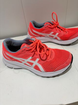 Zapatillas Asics Mujer Talla 40 Rosa/Blanco