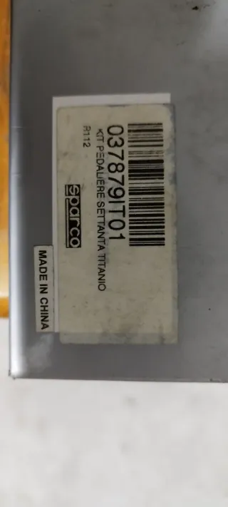 Pedales y pomo Sparco