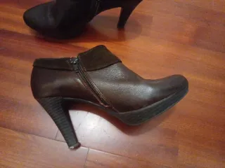 Botines Salvador Cordón Marrones. Poco usado