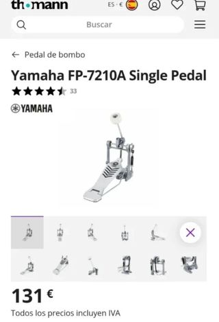 Pedal Bombo Yamaha