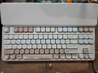 Teclado YUNZII B87 Cocoa Cream v2 #JP8417