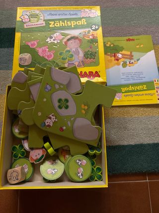 Lote 4 Juegos Haba 2+ años