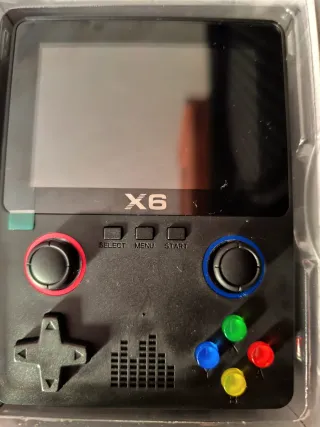 Mini consola X6 verde