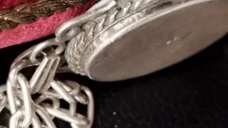 Reloj Colgante Antiguo Plata 800
